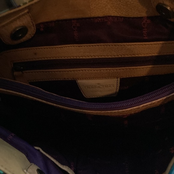 Anuschka leather Handpainted handbag - Picture 3 of 5